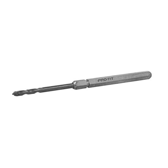 Afbeeldingen van PROFIT CLICK & DRILL OPNAMESCHACHT ZESKANT 10 MM MET VASTE CENTREERBOOR HM TIPPED LANG, VOOR MULTI PURPOSE GATZAGEN 32-330 MM, MET EURO-HANGER
