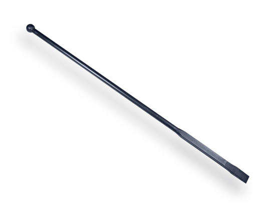 Afbeeldingen van STOOTIJZER 140 CM MET ONDERSTUK 40 CM VIERKANT