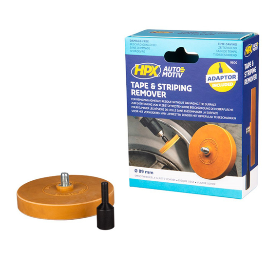 Afbeeldingen van HPX TAPE & STRIPING REMOVER: KUNSTSTOFSCHIJF + AS