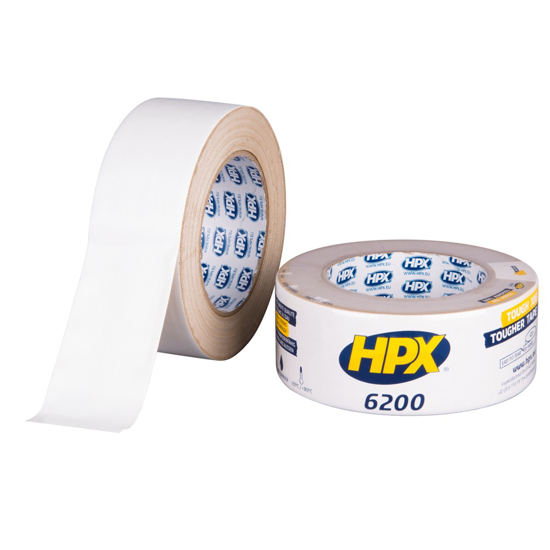 Afbeeldingen van HPX PANTSERTAPE - WIT 48MM X 25M