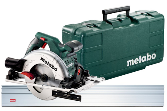 Afbeeldingen van METABO CIRKELZAAG SET: KS 55 FS MET GELEIDINGSLINIAAL