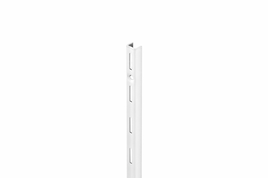 Afbeeldingen van DX WANDRAIL ENKEL WIT GELAKT 1495MM