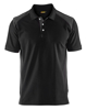 Afbeeldingen van PIQUE POLO ZWART/DONKERGRIJS XL 332410509998XL