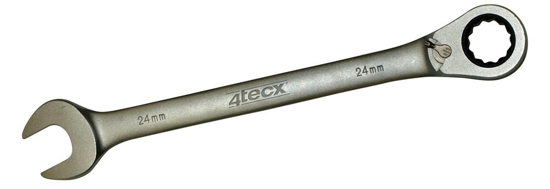 Afbeeldingen van RING-STEEK RATELSLEUTEL 12MM 4T