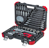 Afbeeldingen van DOPSLEUTELSET 1/4”+1/2”, 92-DLG