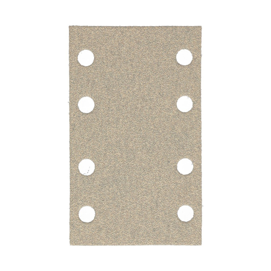 Afbeeldingen van SCHUURSTROOK 80MM X 133MM KORREL 100 GATEN 18 10 STUKS 4T