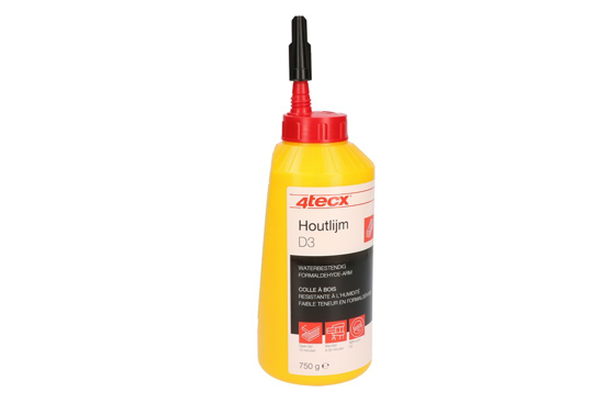 Afbeeldingen van HOUTLIJM D3 FORMALDEHYDE-VRIJ 750 GRAM 4T