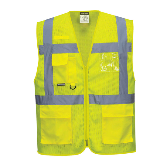 Afbeeldingen van GILET VEILIGHEIDSVEST - RWS HESJE - FLUORYELLOW  MAAT XL