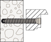 Afbeeldingen van KOZIJNSCHROEF FFSZ 7.5X132 T30 MET CILINDERKOP