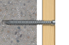 Afbeeldingen van KOZIJNSCHROEF FFSZ 7.5X72 T30 MET CILINDERKOP