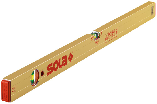 Afbeeldingen van SOLA WATERPAS ALUMINIUM GOUD AZ 80CM