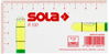 Afbeeldingen van SOLA ARCHITECTENWATERPAS R100 GROEN SOLA SOLA, 100X50X15 MM