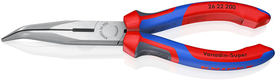Afbeeldingen van KNIPEX TELEFOONTANG GEBOGEN 200MM