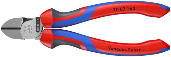 Afbeeldingen van KNIPEX ZIJSNIJTANG 160MM