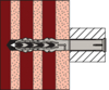 Afbeeldingen van KOZIJN-/CONSTRUCTIEPLUG SXR 10X120 T