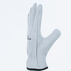 Afbeeldingen van GESNEDEN EN GENAAIDE HANDSCHOEN HANDPALM LEDER/RUG LEDER - RUND - 10