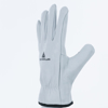 Afbeeldingen van GESNEDEN EN GENAAIDE HANDSCHOEN HANDPALM LEDER/RUG LEDER - RUND - 10