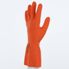 Afbeeldingen van HANDSCHOEN LATEX ORANJE 30 CM T10