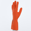 Afbeeldingen van HANDSCHOEN LATEX ORANJE 30 CM T10