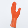 Afbeeldingen van HANDSCHOEN LATEX/JERSEY ORANJE 10/11