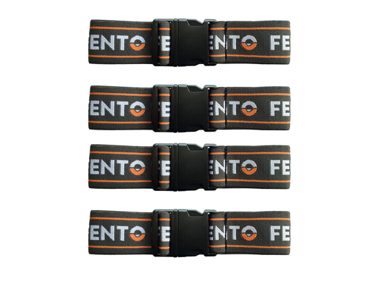 Afbeeldingen van SET ELASTIEKEN MET CLIP VOOR FENTO KNIEBESCHERMER 400 EN 400 PRO / MAX